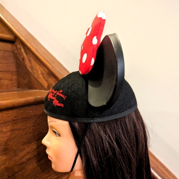 Authentic Disney Parks Minnie Mouse ears hat, Minnie Mouse Costume - Picture 8 of 8